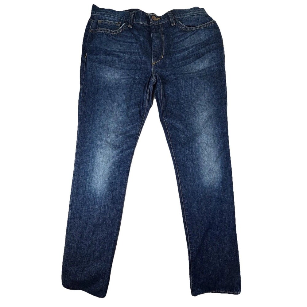 Joe's Jeans Women’s The Brixton Dark Wash High Rise Straight Leg Size 34x33